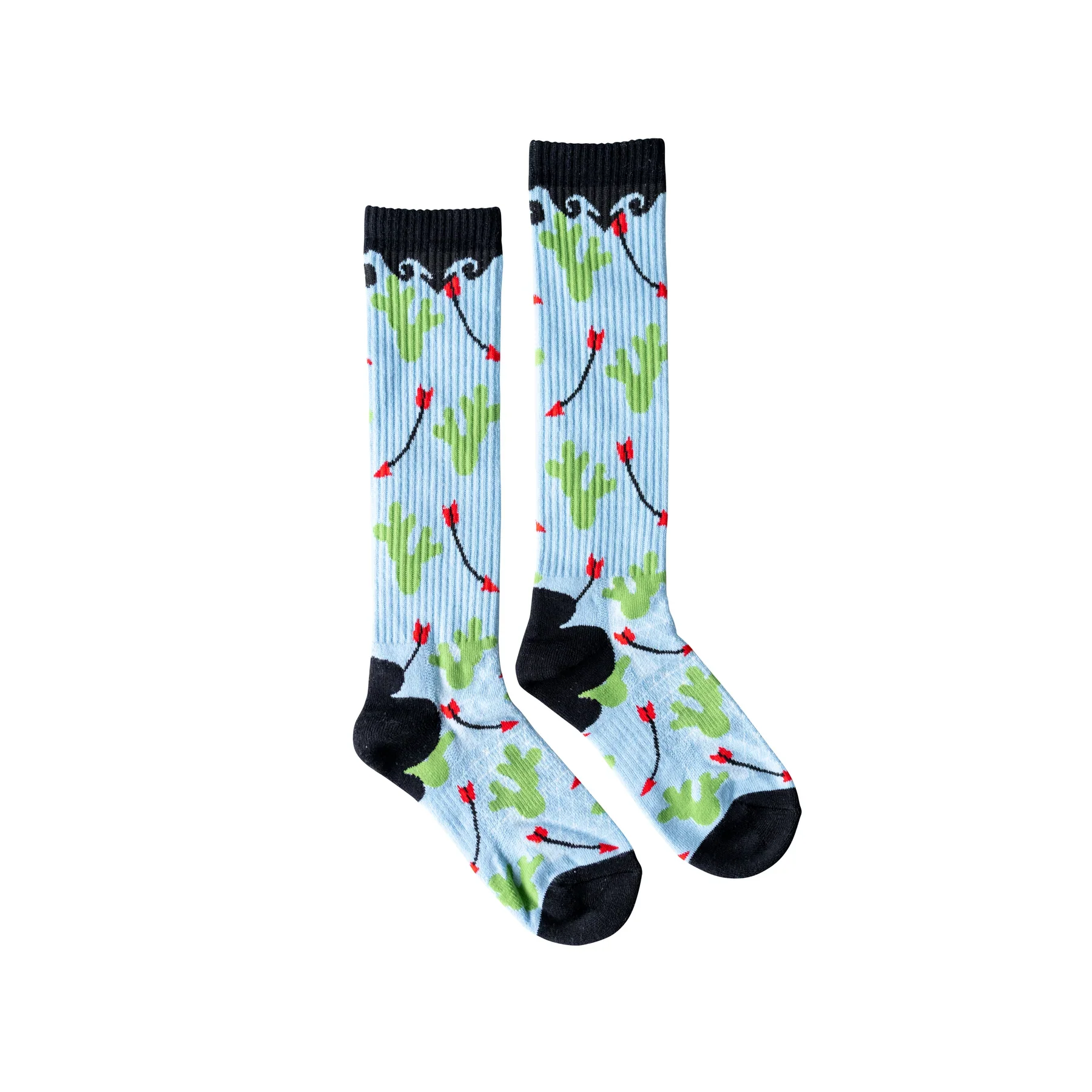 Women's Lucky Chuck Cowboy Compass Performance Boot Socks LC12-12194 - Image 2