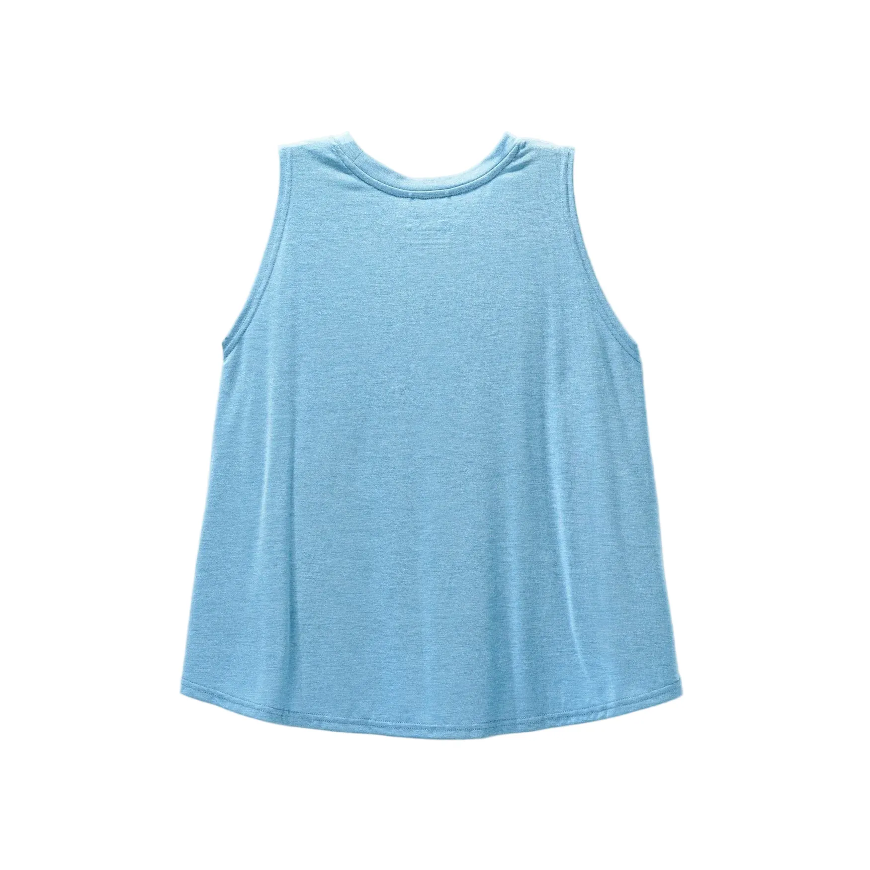 Women's Marsh Wear Blue Heaven Heather Buxton Crop Tank Top WWK5004-BLHH - Image 2