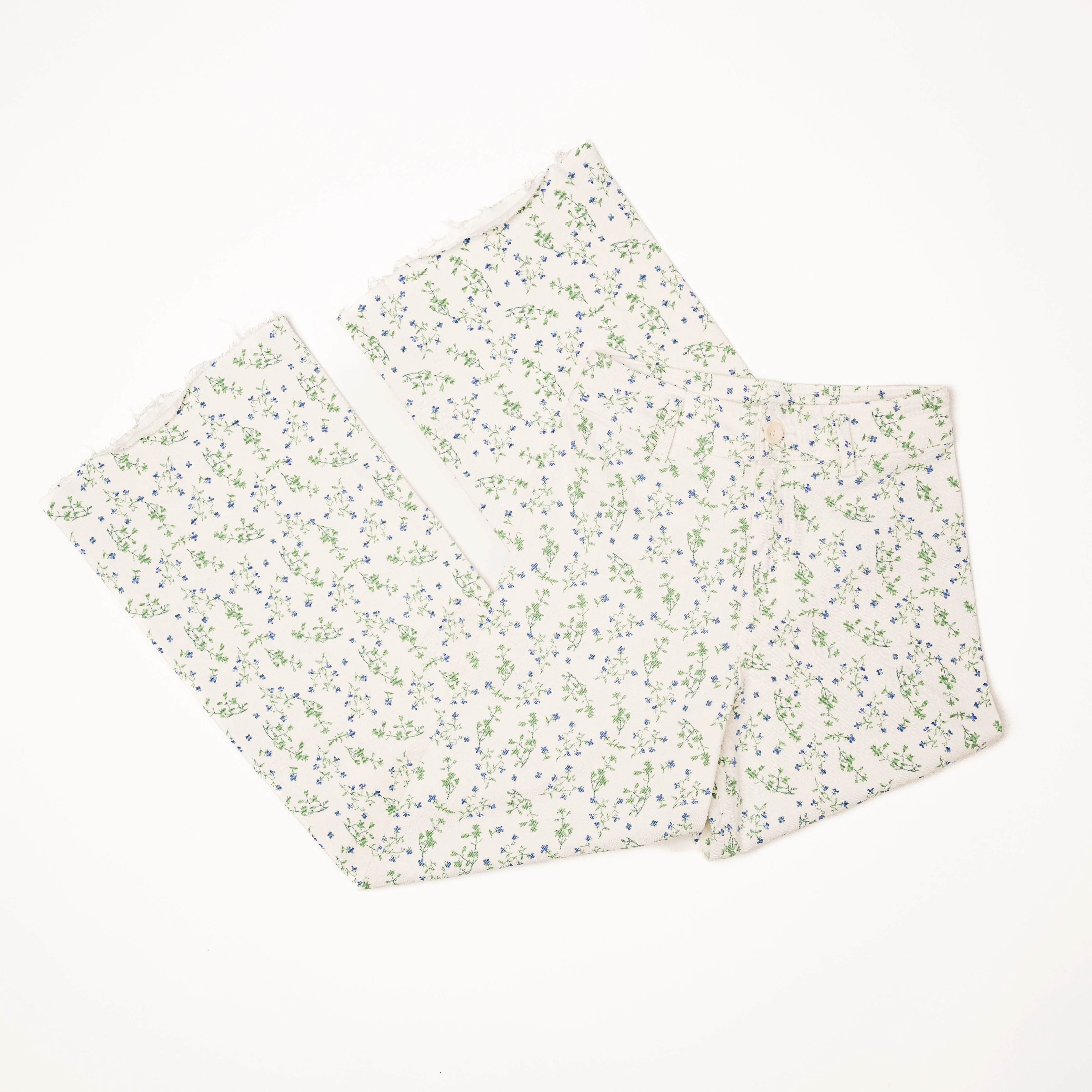 Women's Miou Mouse Floral Print Pants - Image 3