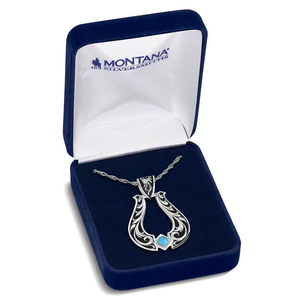 Women's Montana Silversmiths Callie's Turquoise Trail Necklace NC6166 - Image 3