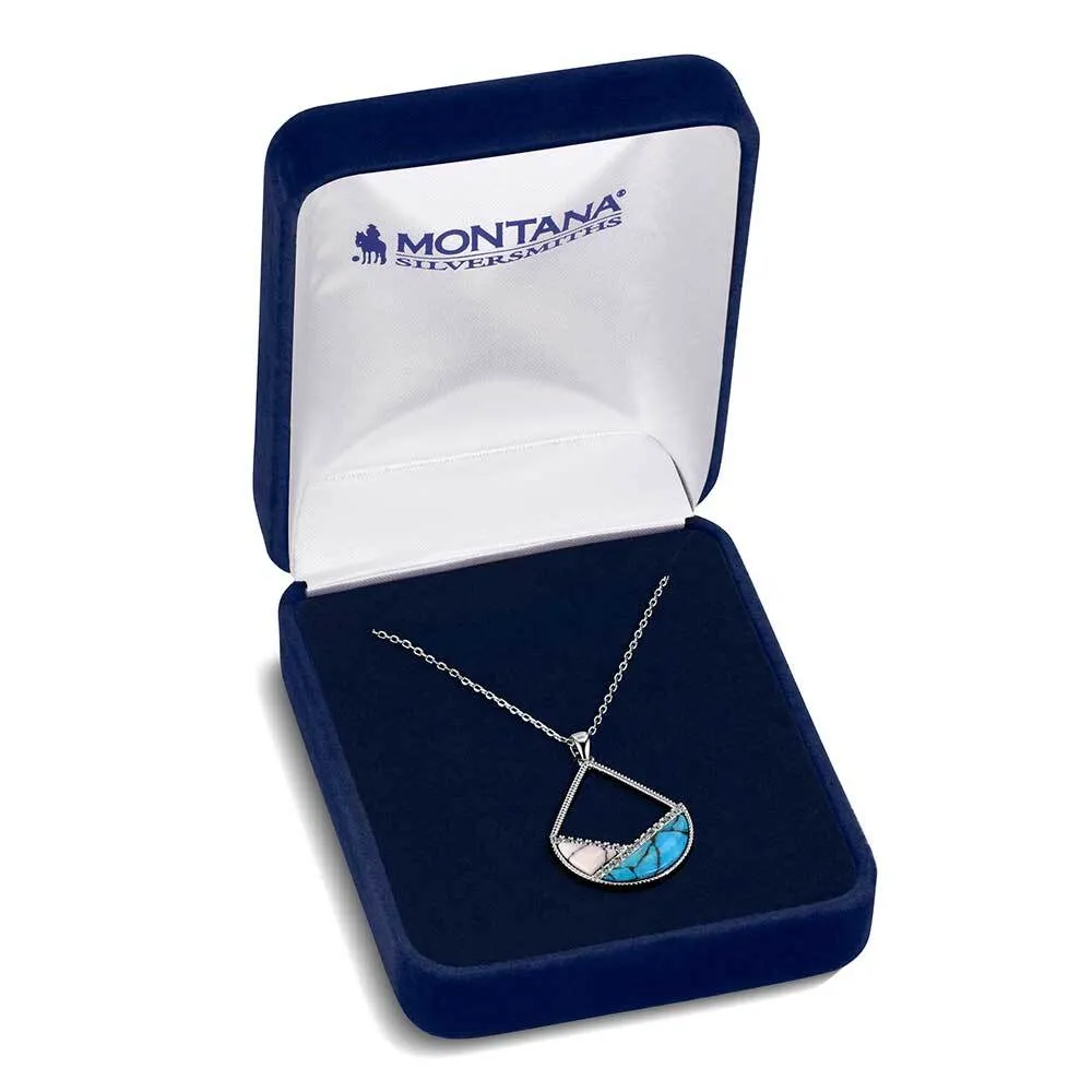 Women's Montana Silversmiths Canyon Drop Necklace NC6314 - Image 3