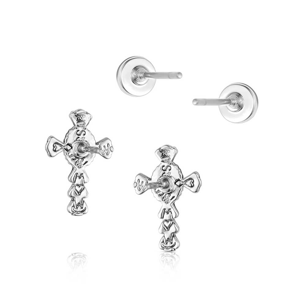 Women's Montana Silversmiths Unbroken Faith Earring Set ER6319 - Image 2