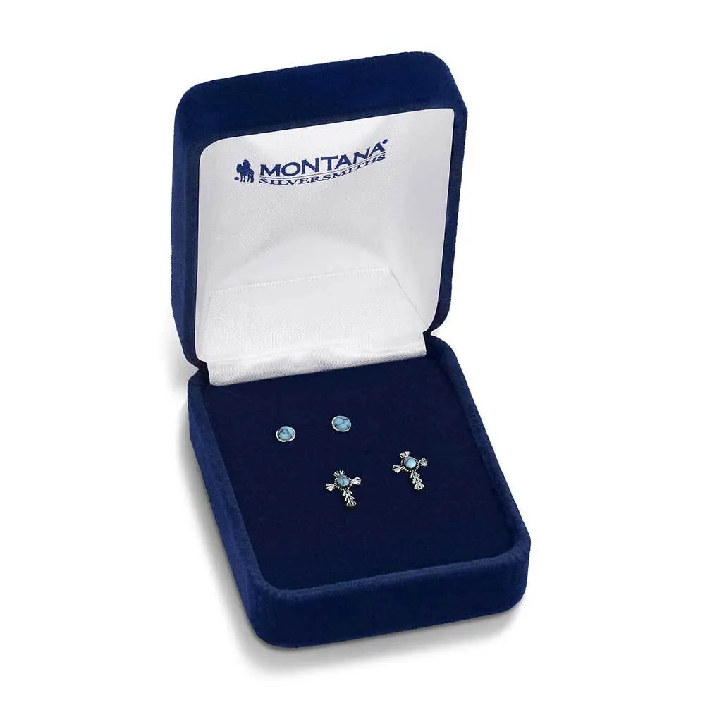 Women's Montana Silversmiths Unbroken Faith Earring Set ER6319 - Image 3