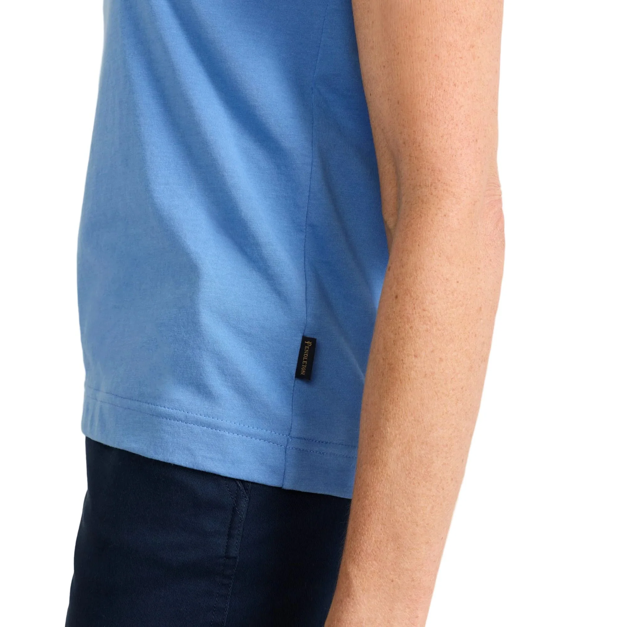 Women's Pendleton Lapis Blue Deschutes T-shirt TB360-87531 - Image 5