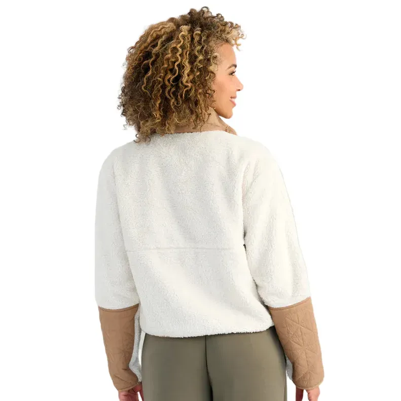 Women's Huk Plush Fleece 1/2 Zip Pullover H6130031-106 - Image 2