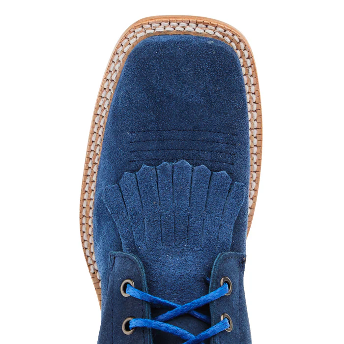 Women's R. Watson 8" Royal Blue Lacer Roughout Boot RWL8918-2 - Image 5