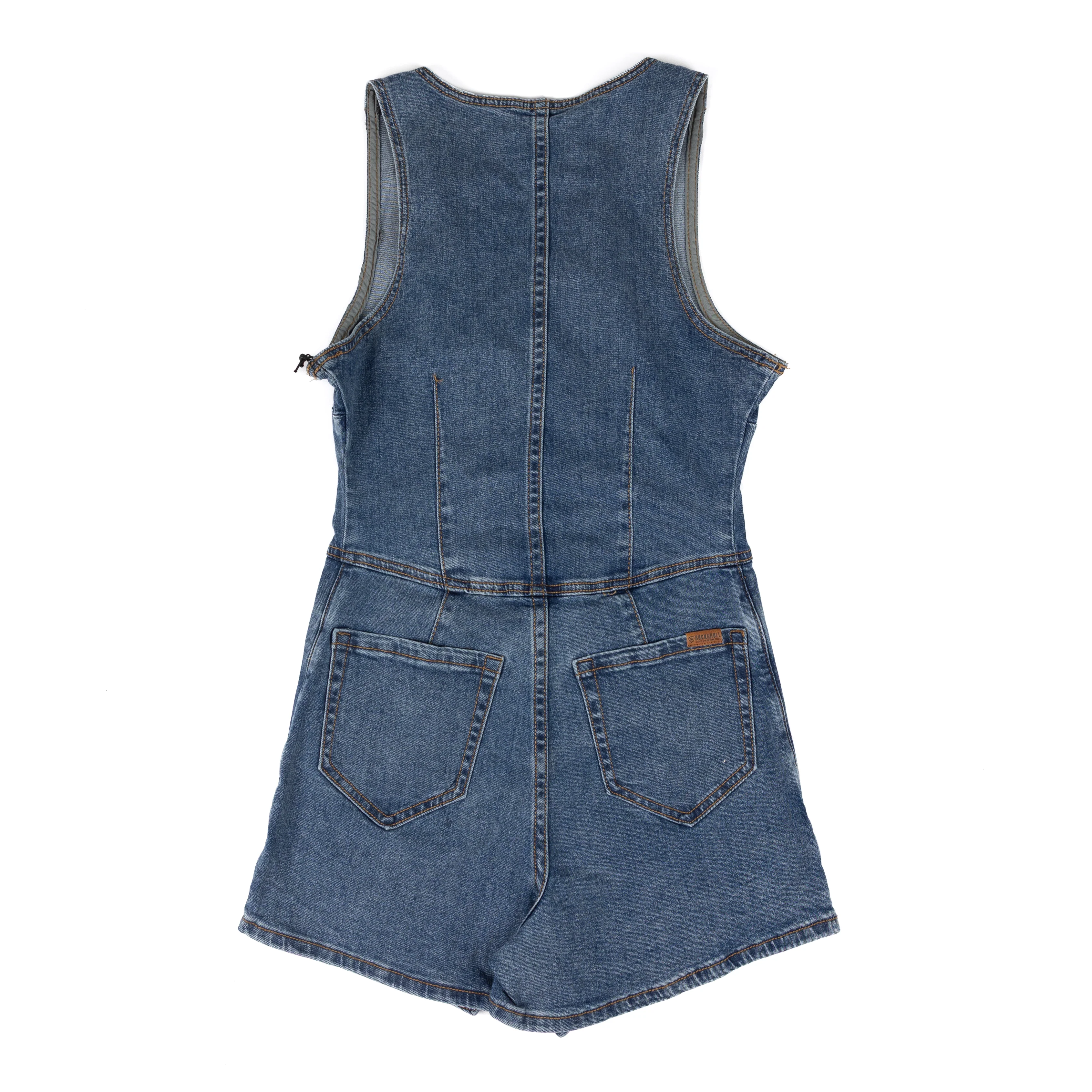 Women's Rock and Roll Sleeveless Vest Romper BWR2D09106 - Image 2