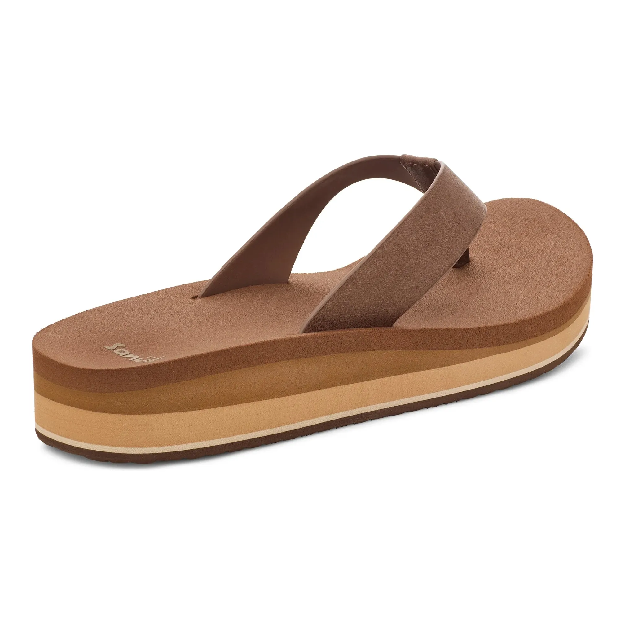 Women's Sanuk Highland St Sandal 1137850-BRN - Image 4
