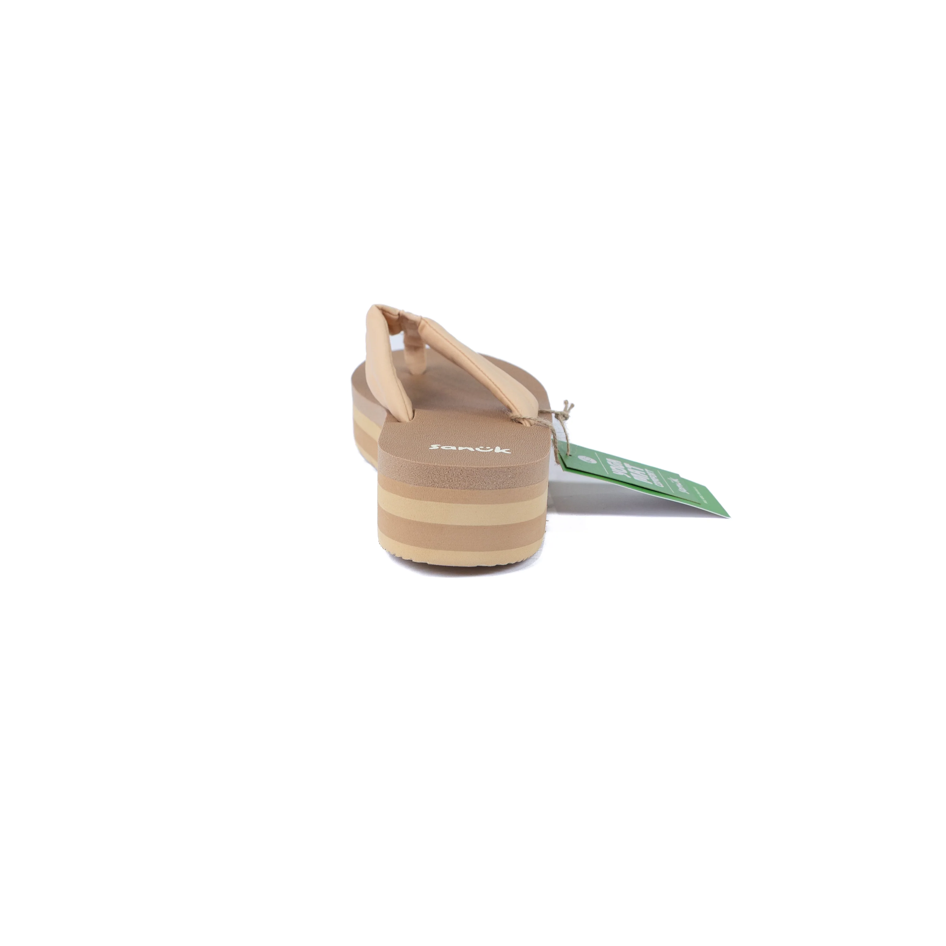 Women's Sanuk Sand Platform Flip Flops 1174039-SAND - Image 4