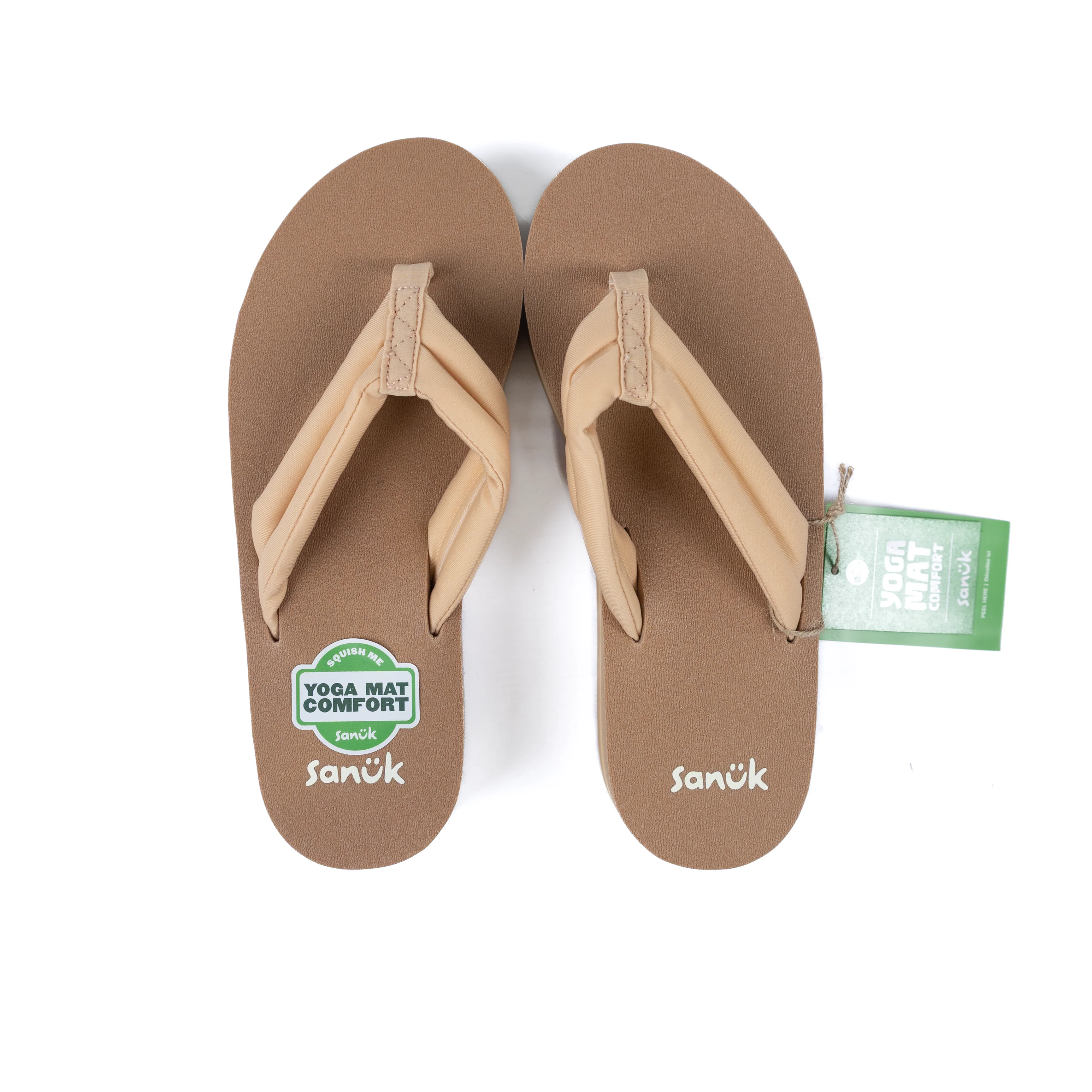 Women's Sanuk Sand Platform Flip Flops 1174039-SAND - Image 5
