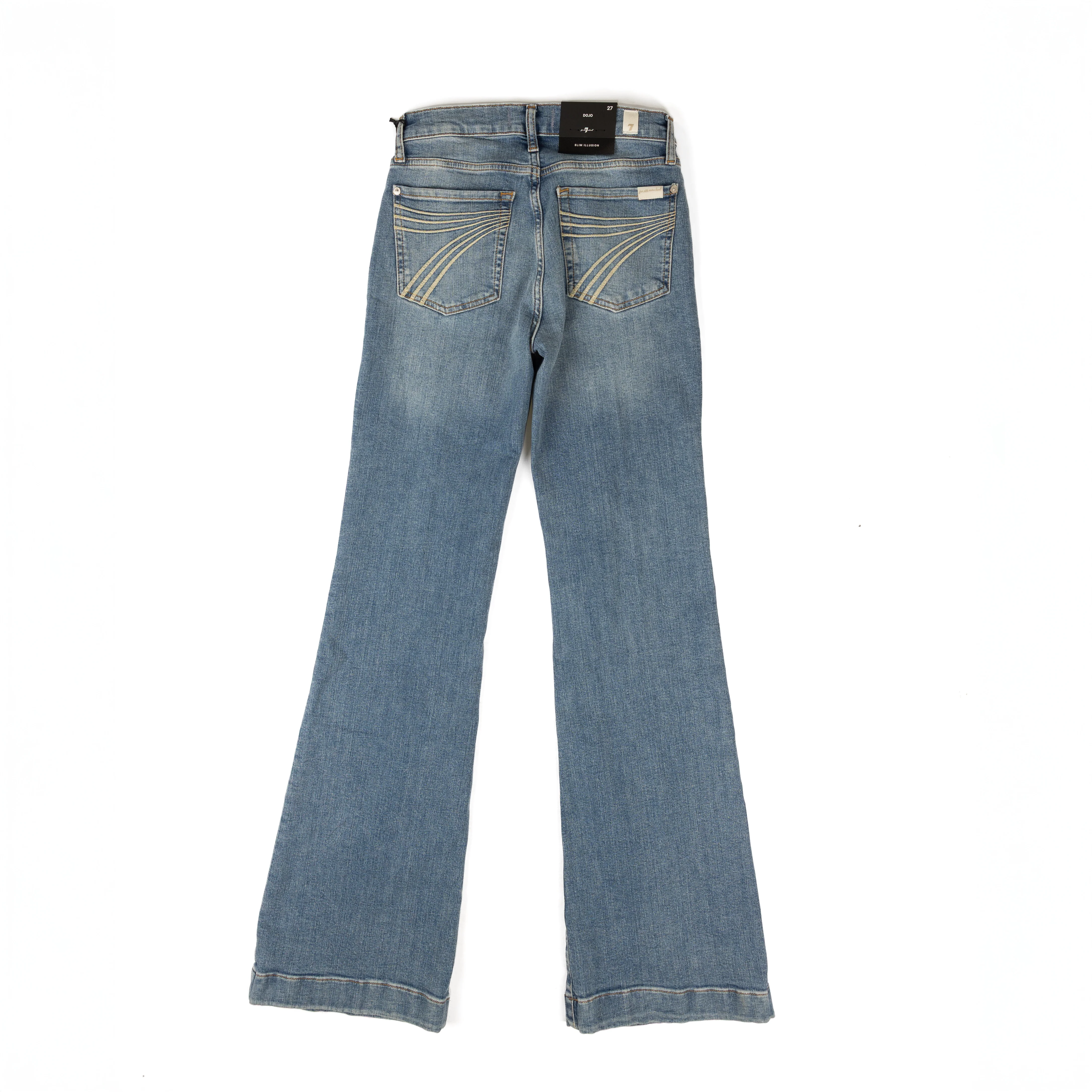 Women's Seven For All Mankind Dojo Prophexa Light Washed Jeans 7U300594-21K