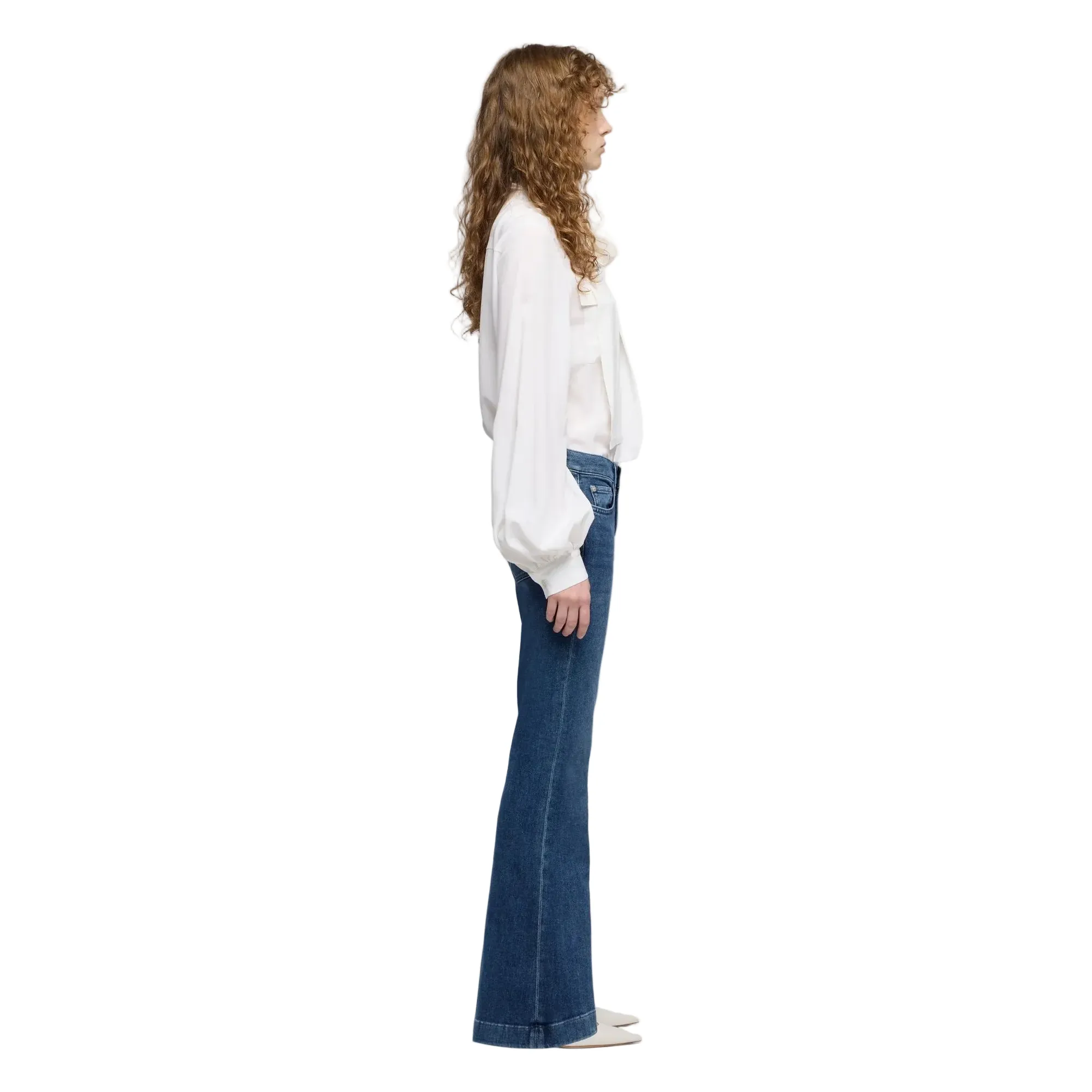 Women's Seven for All Mankind Flux Tailorless Dojo Jeans 7U310A50-1ZD - Image 4