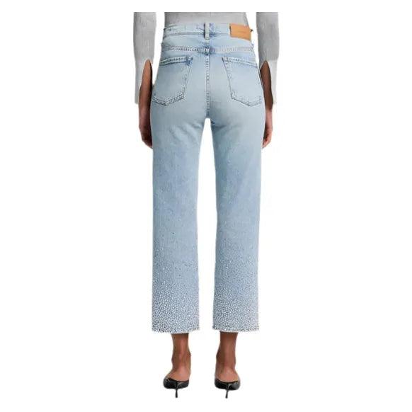 Women's Seven for All Mankind Logan Embellished Stovepipe 7U113C10-JCY - Image 2