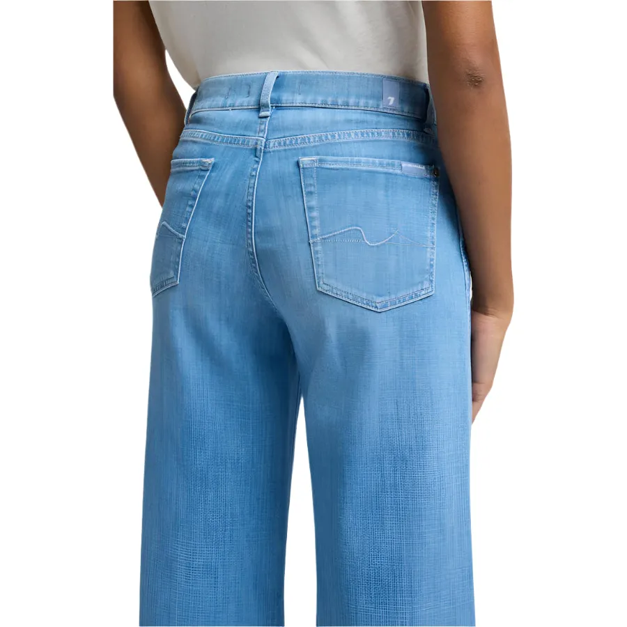 Women's Seven For All Mankind Lotta Cropped Jeans 7U667R51 - Image 4