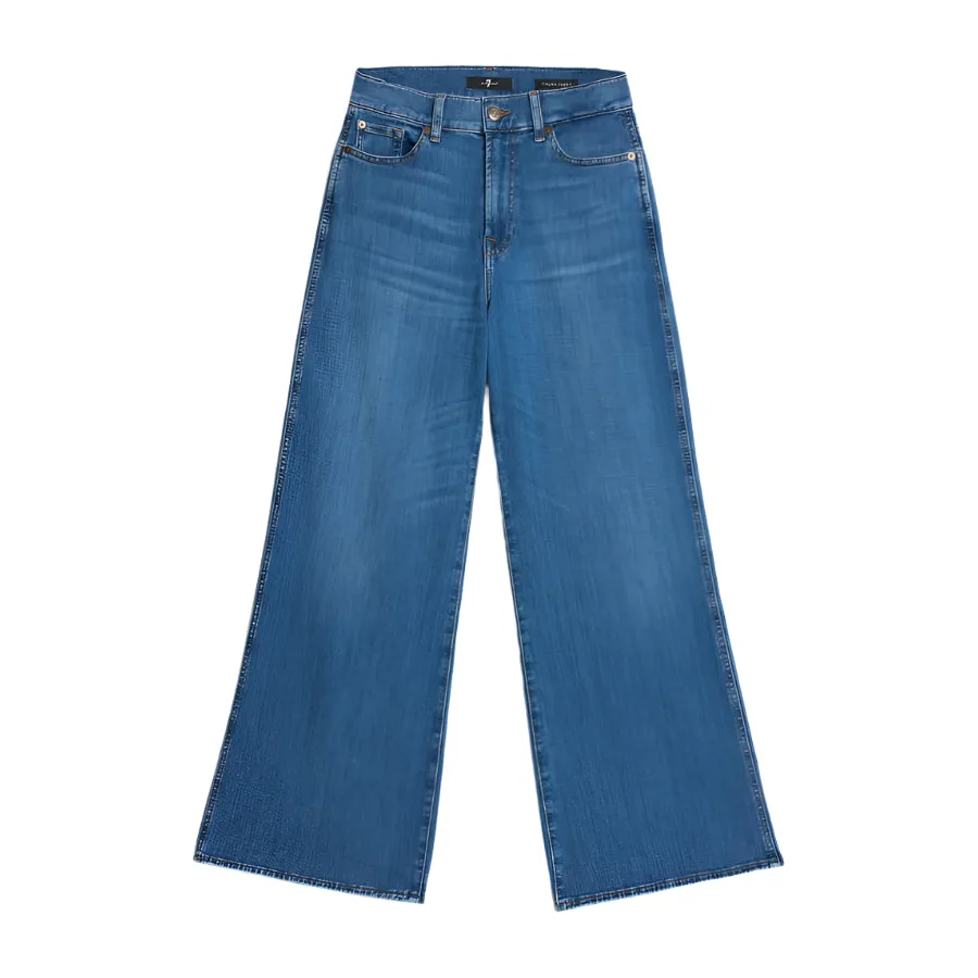 Women's Seven For All Mankind Lotta Cropped Jeans 7U667R51-NVA - Image 3