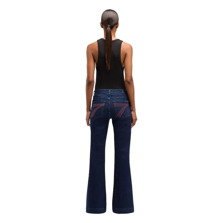 Women's Seven For All Mankind Slim Illusion Dojo Jeans 7U30044A-1NV - Image 4