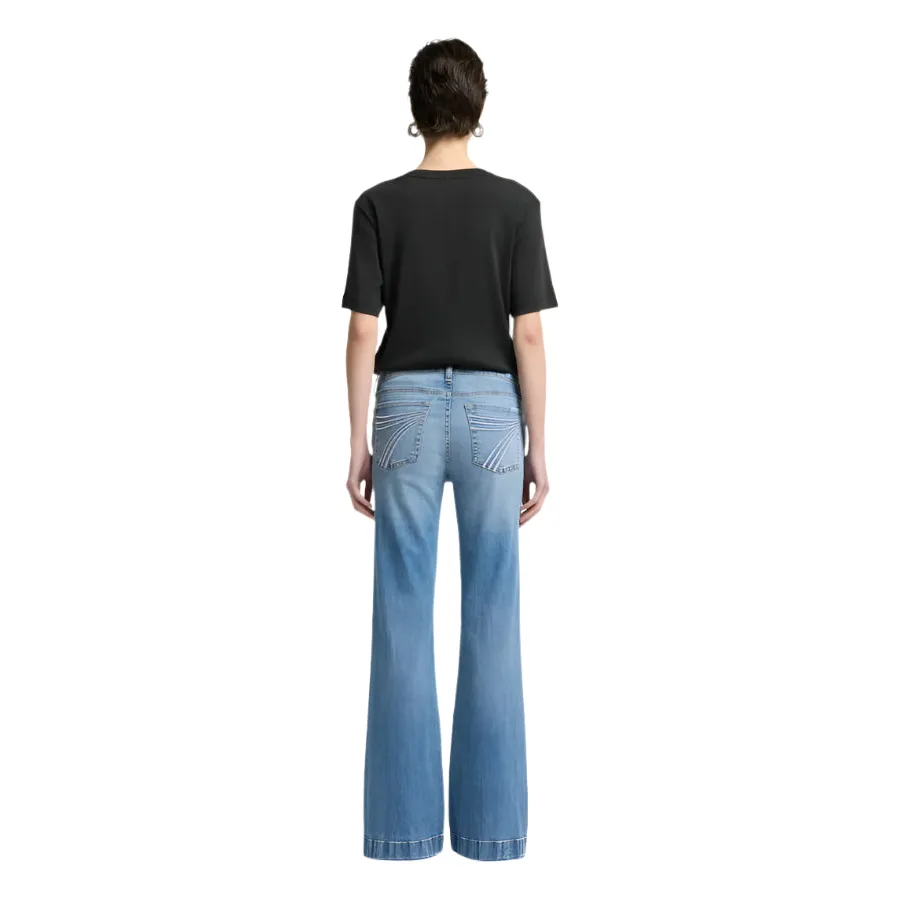 Women's Seven For All Mankind Slim Illusion Tailorless Dojo 7U31044A-1BV - Image 2