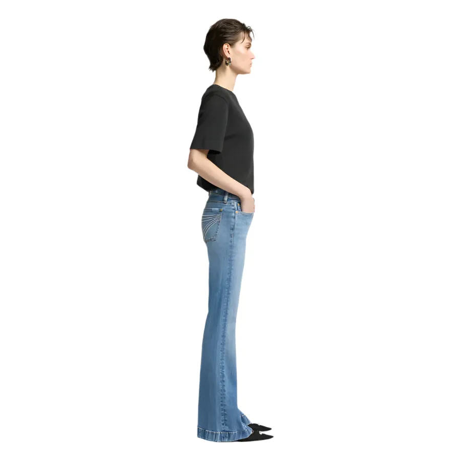 Women's Seven For All Mankind Slim Illusion Tailorless Dojo 7U31044A-1BV - Image 3