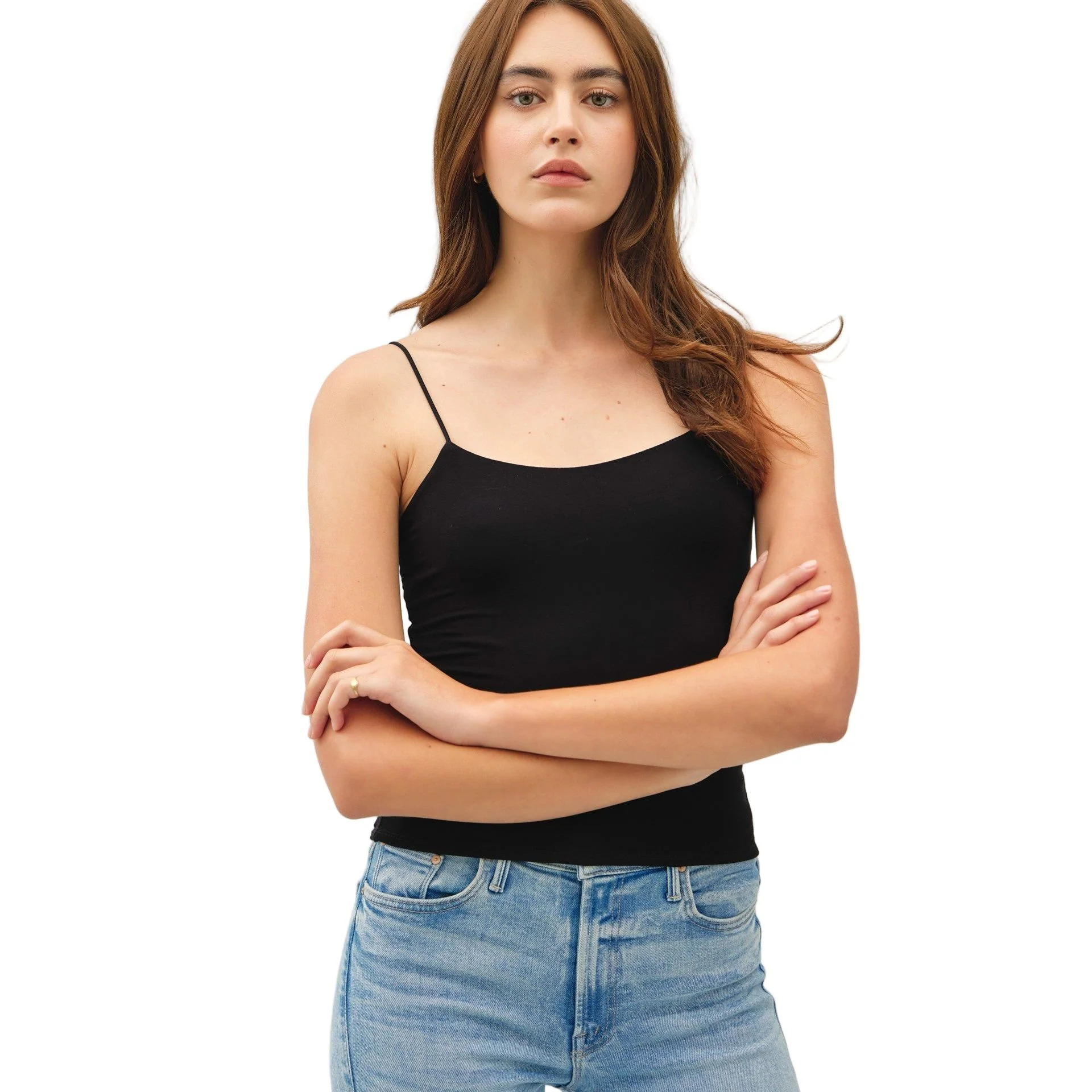 Women's Be Cool Soft-Core Basic Solid Cami Tank