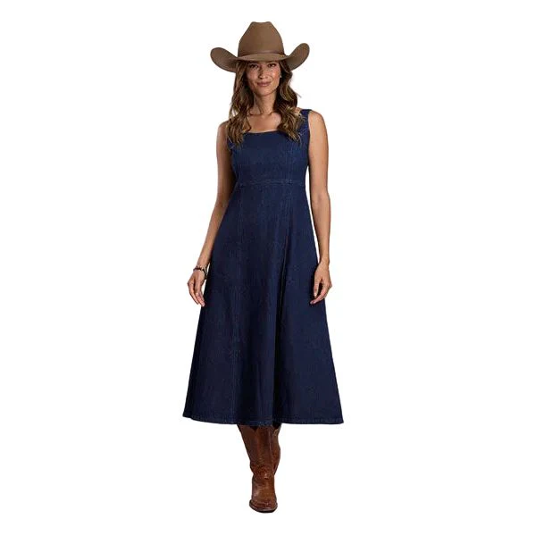 Women's Stetson Dark Blue Denim Dress 11-057-0202-3008 - Image 2