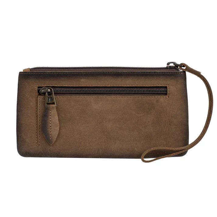 Women's STS Ranchwear Baroness Basic Bliss Haley Brown Genuine Leather Wallet STS61798 - Image 2