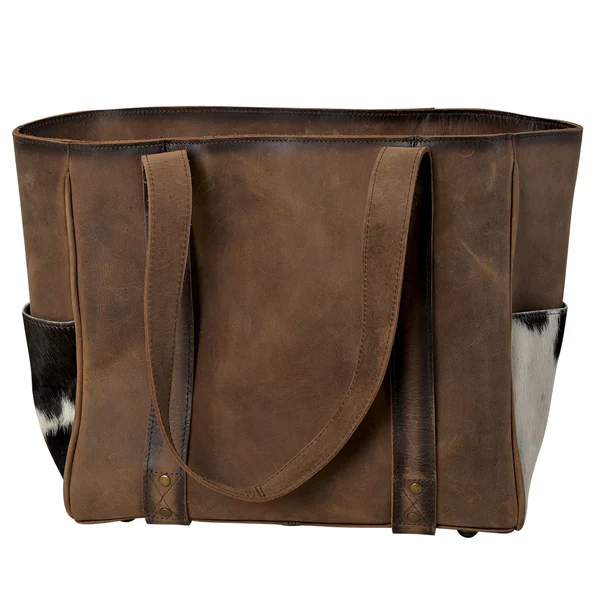 Women's STS Ranchwear Cowhide Trinity Tote STS30804 - Image 3