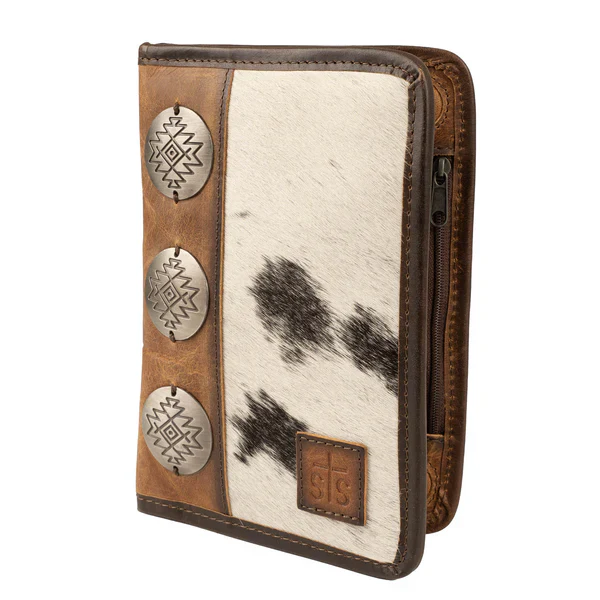 Women's STS Ranchwear Vaquero Cowhide Mahnetic Wallet STS34154 - Image 5