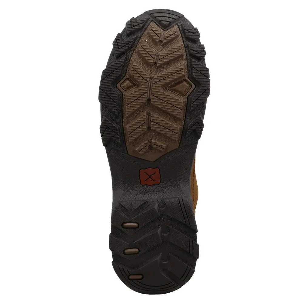 Women's Twisted X Brown Nano Toe Pull On Hiker Boots WHKBNW1 - Image 3