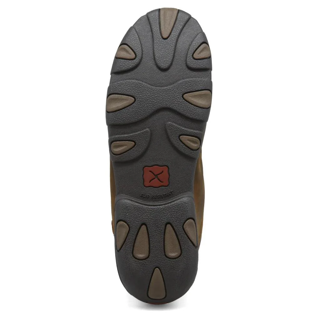 Women's Twisted X Brown Steel Toe Chukka Driving Moc WDMST01 - Image 3