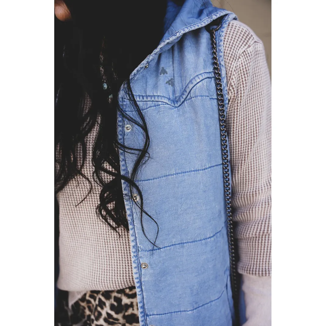 Women's TwoFly Quincy Quilted Dress / Vest - Image 2