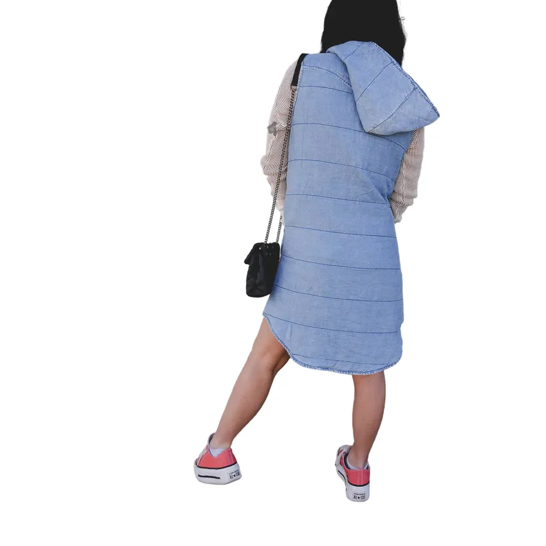 Women's TwoFly Quincy Quilted Dress / Vest - Image 8