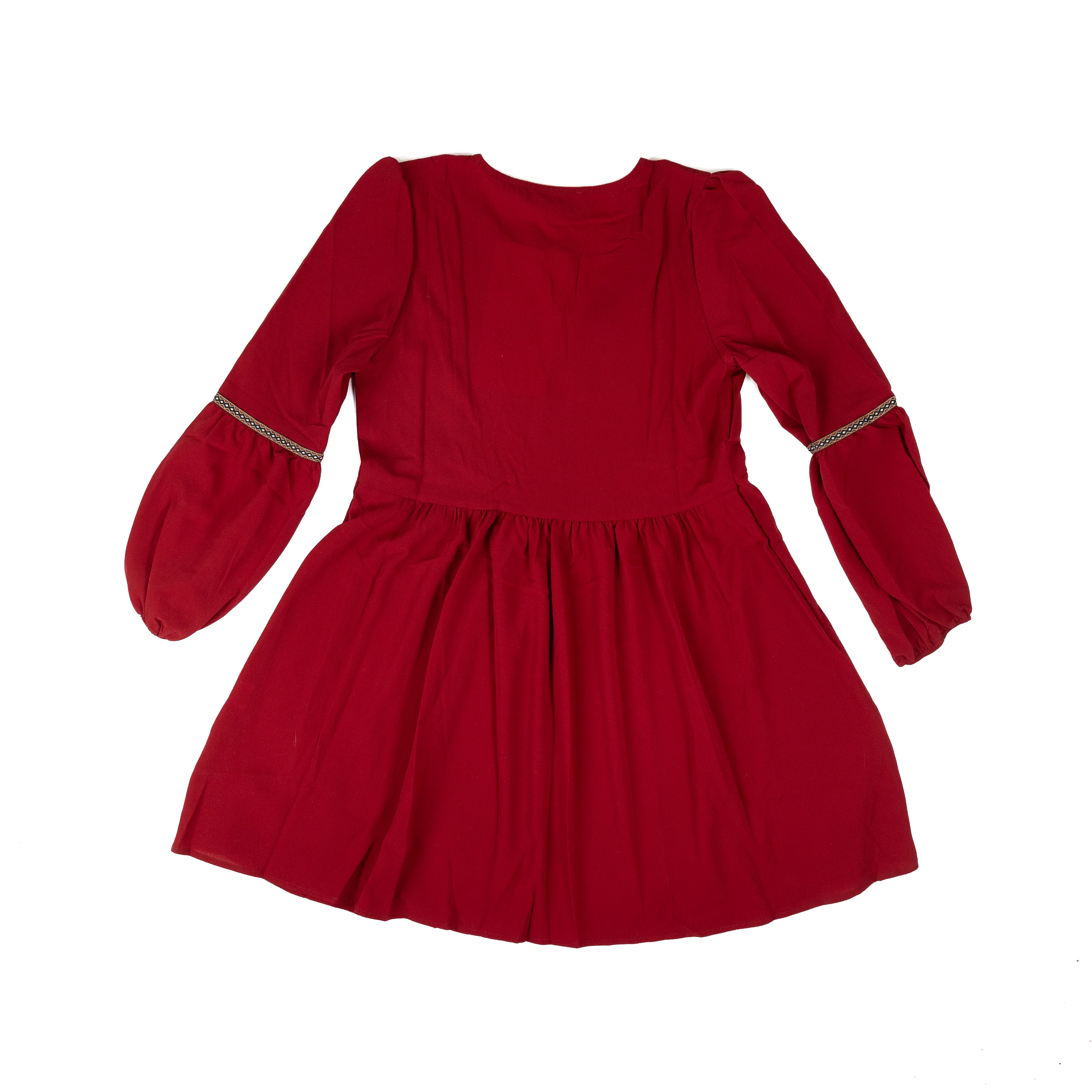 Women's Vacasun Maroon Maxi Dress - Image 2