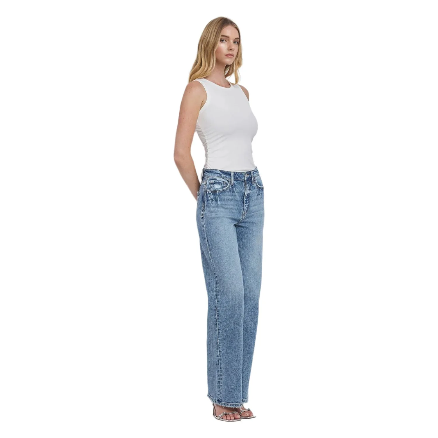 Women's Vervet 90's Super High Rise Wide Jeans T6242 - Image 7