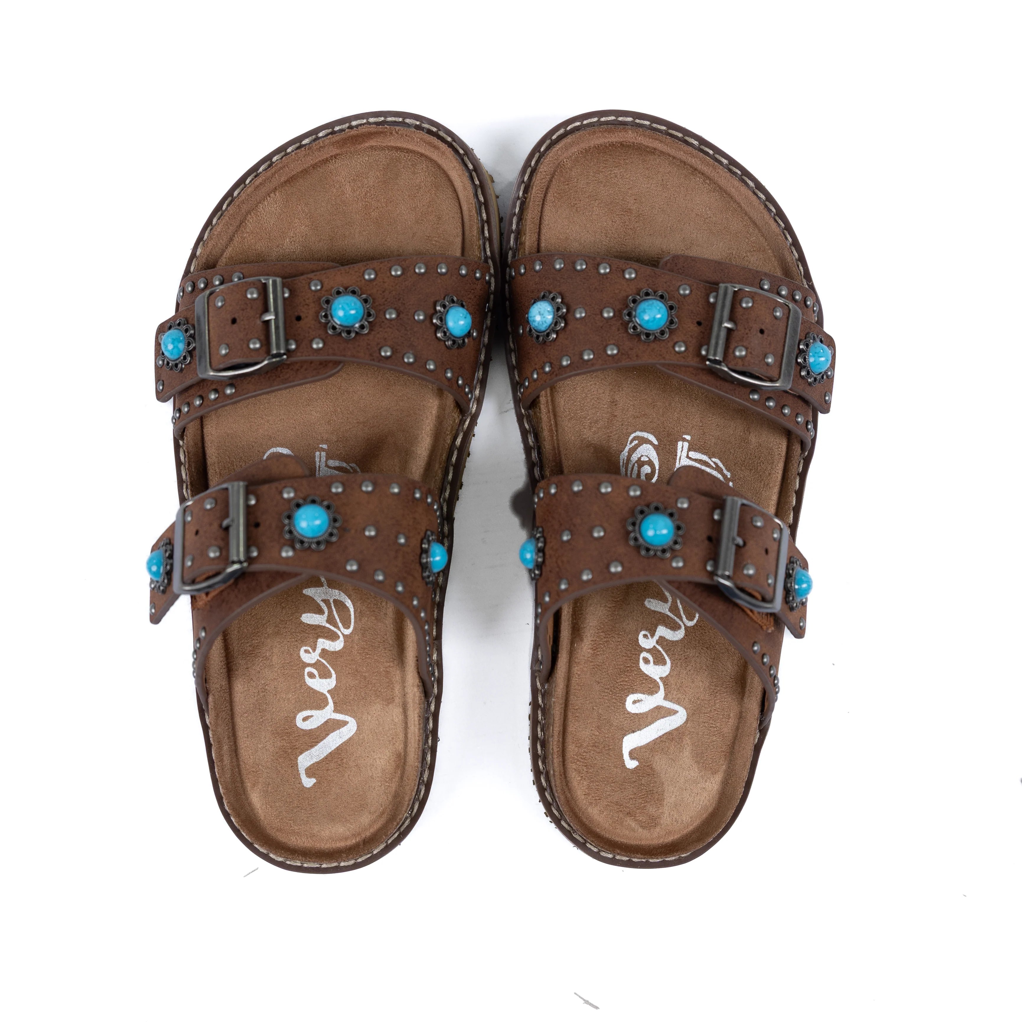 Women's Very G Connie Tan Open Toe Sandals VGSA0420-251 - Image 5