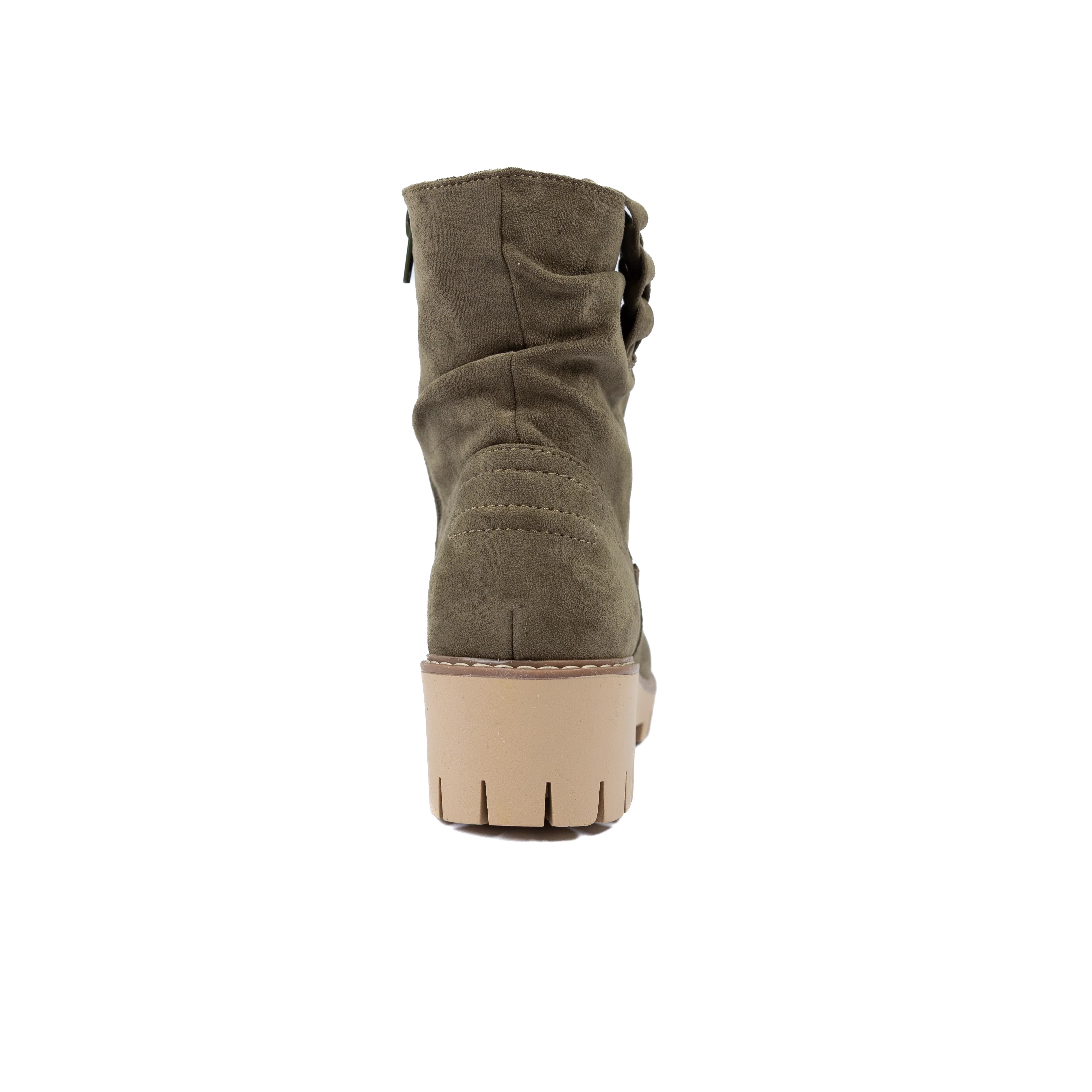 Women's Very G Demi Khaki Ankle Boots VGWB0011-246 - Image 4