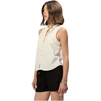 Women's Another Love White Sleeveless Top VCWV5257WHT - Image 4