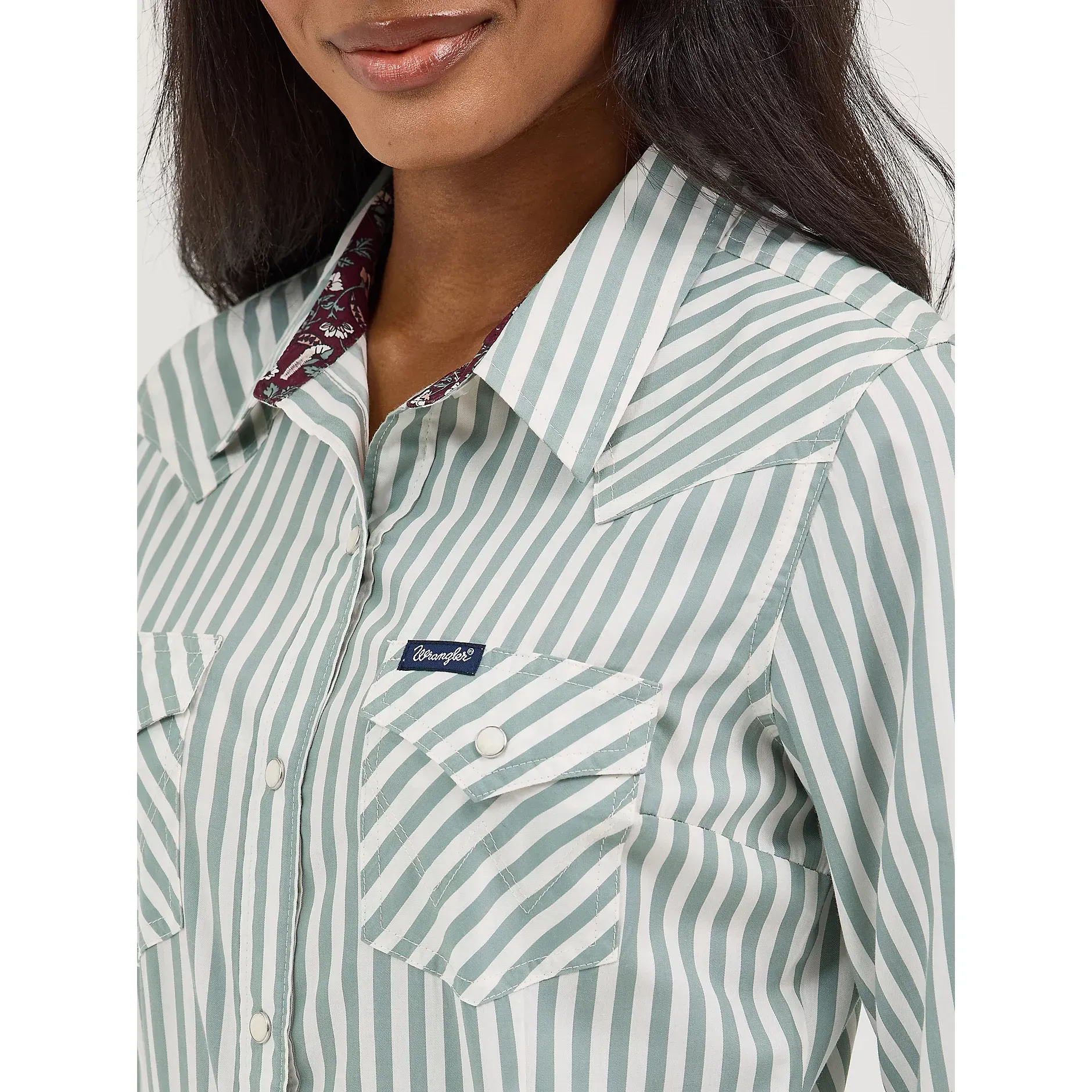 Women's Wrangler All Occasion Western Snap Shirt 112367183 - Image 3