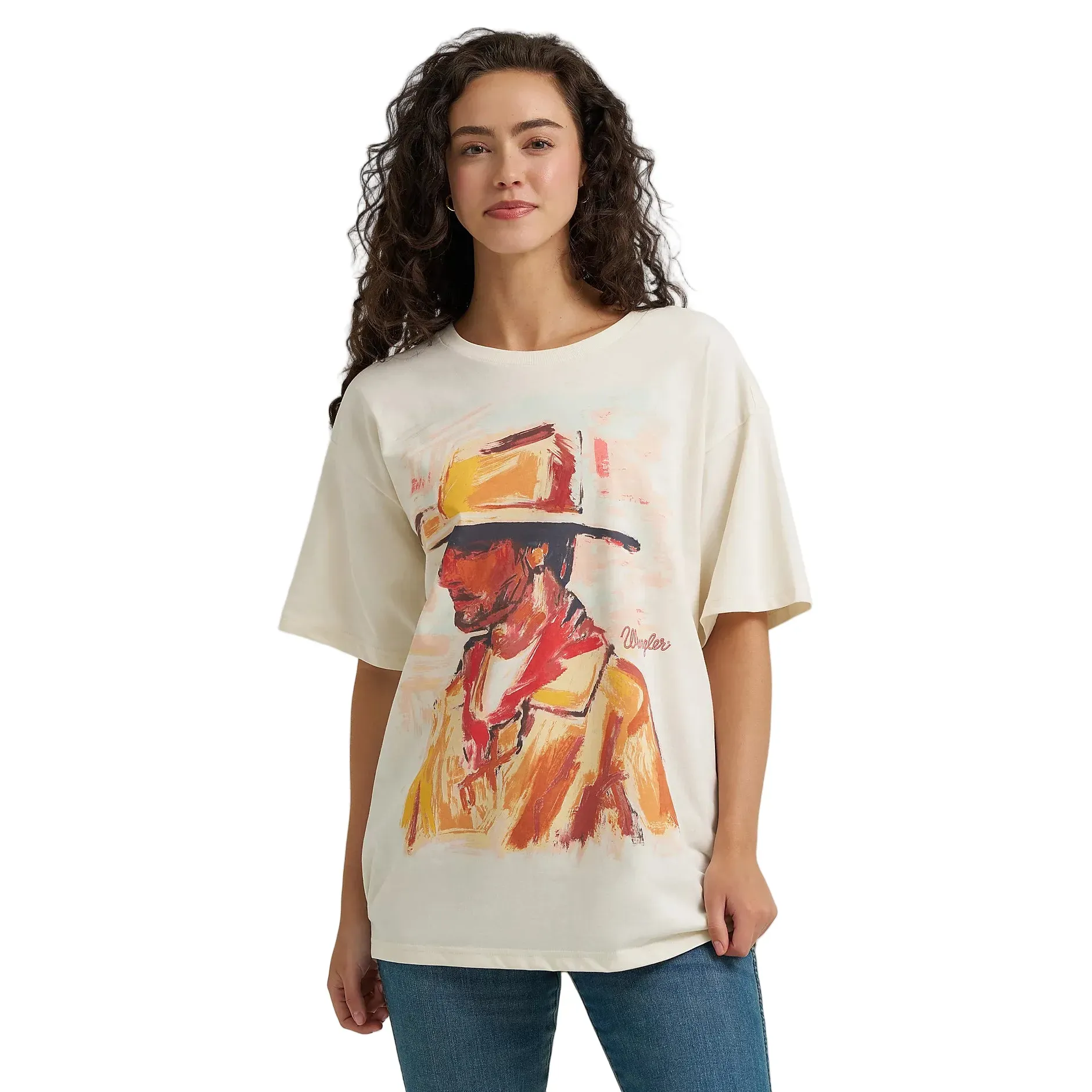 Women's Wrangler Western Graphic Oversized Tee 112368900
