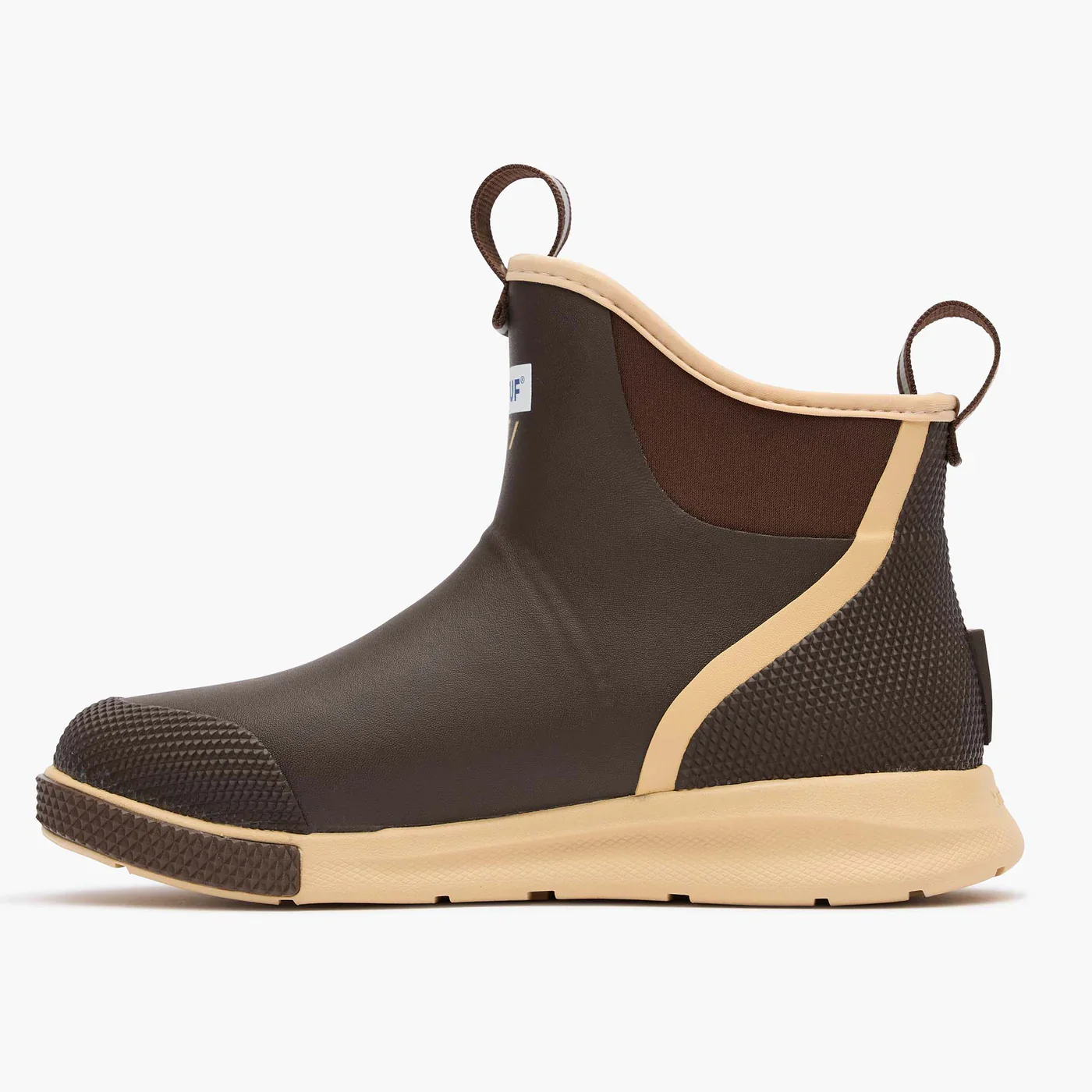 Women's XTRATUF Brown Ankle Deck Boot Sport XADSW901 - Image 3