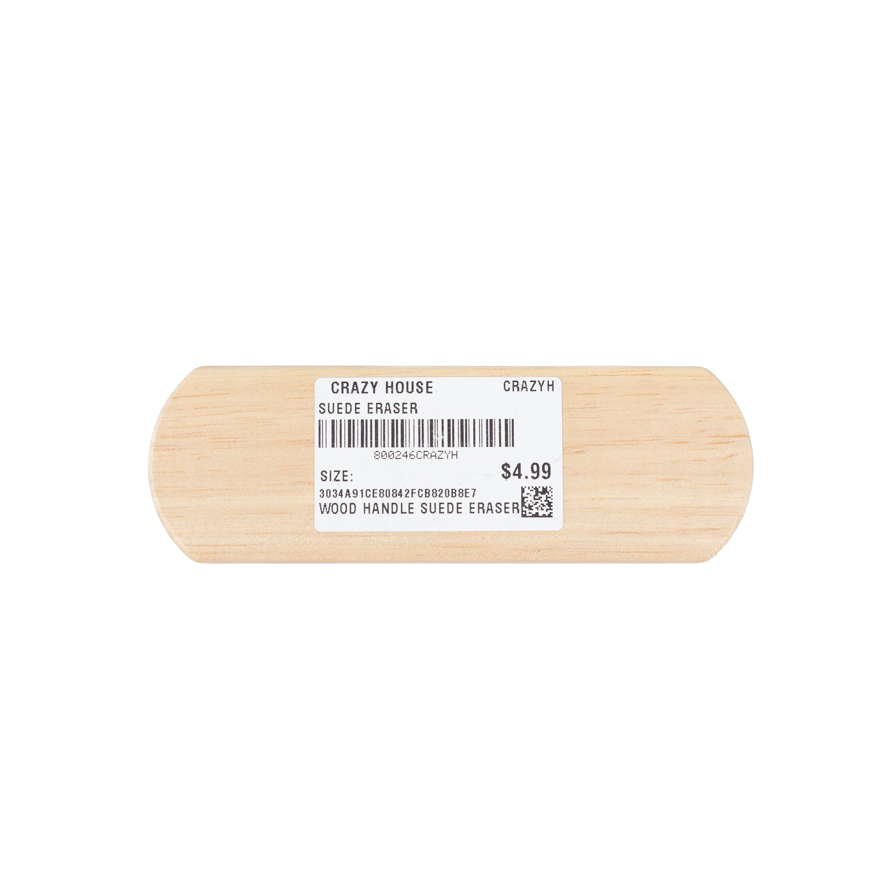 Wood Handle Suede Eraser - Image 3